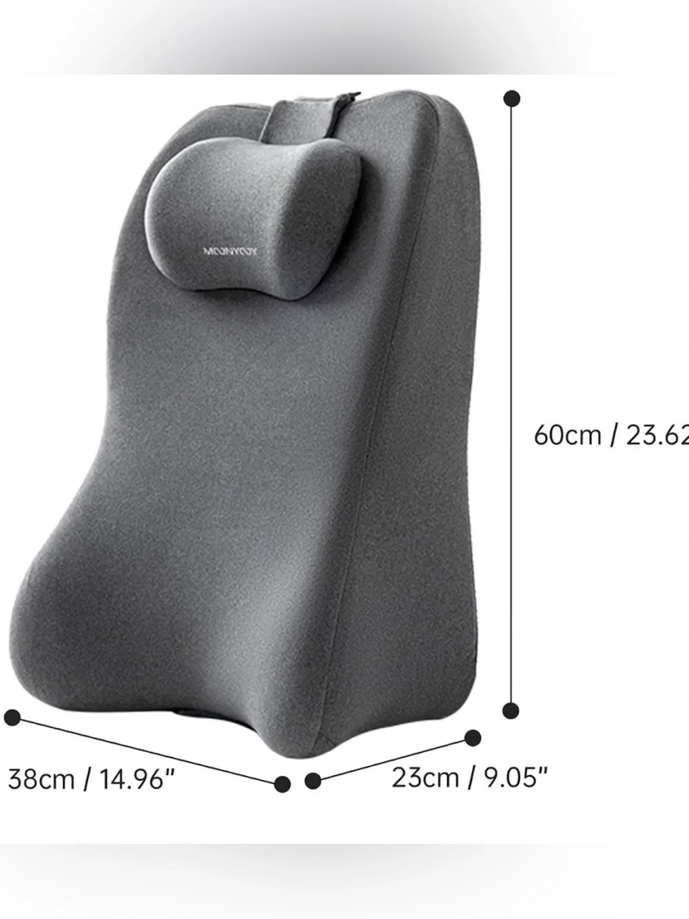 NIB - MOONYOOY Ergonomic Memory Foam Wedge Pillow